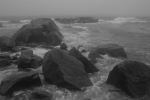Foggy Day Waves B&W 18
