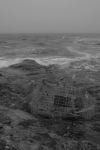 Foggy Day Waves B&W 22