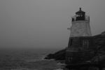 Foggy Day Waves B&W